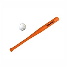 Plastic Baseball Bat W / Ball Set