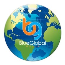 Plastic Globe Luggage Tag - Full Color