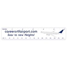 Plastic Ruler 1 3/16 x 6 3/16 .020 Thickness