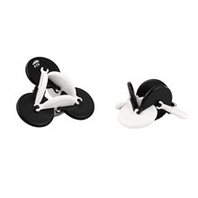 Playable ART OSM Sculpture Toy - Black and White