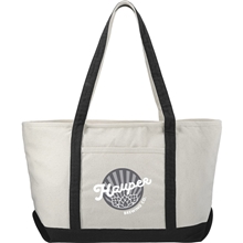 Premium Heavy Cotton Canvas Tote Bag - 23.5 x 13