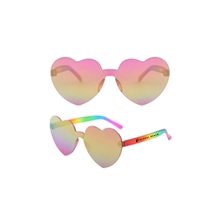 Rainbow Heart Lens Sunglasses