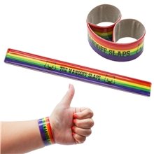 Rainbow Slap Bracelet