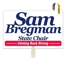 2 Sided Rally Sign