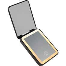 Rechargeable 100 RABS LED Compact Mirror