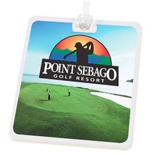 Rectangle Golf Tag - 4c Digital Imprint