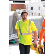 Reflective CornerStone ANSI Class 2 Safety T - Shirt - Colors - Colors