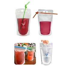 Reusable Plastic Drink Pouch