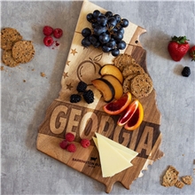 Rock Branch(R) Origins Series Georgia State Shaped Wood Serving and Cutting Board