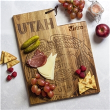 Rock Branch(R) Origins Series Utah State Shaped Cutting and Serving Board