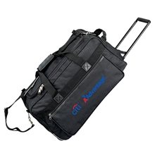600D Polyester Rolling Travel Bag 22 x 12 x 13
