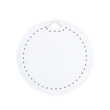 Round Digital Luggage Tag