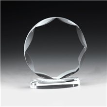 Round Scalloped Award