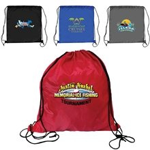 rPET Drawstring Backpack, Full Color Digital
