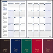 Ruled Monthly Format Stitched To Cover Desk Planner 32 Page Planner 2025
