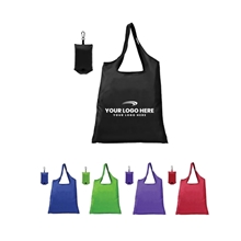 santorini - foldaway shopping tote bag - 210d polyester - colorjet