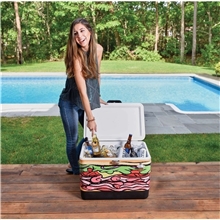 sasquatch 54qt cooler, wrap graphic and lid decal