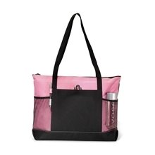 Select Zippered Tote - Peony Pink