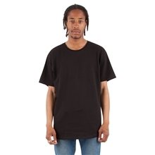 Shaka Wear Adult 6 oz, Curved Hem Long T - Shirt
