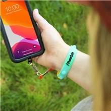 Silicone Pop - it Phone Wristlet Key Holder