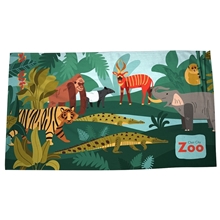 Silk Touch Beach Blanket / Towel 35 x 60 400GSM Poly / Cotton - Full Color