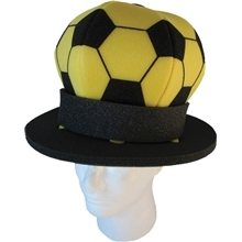 Silly Soccer Ball Foam Hat