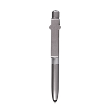 Silver Light Up LED All - in - One Pen