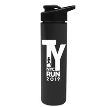 Slim Travel Tumbler 16 oz Double Wall Insulated With Drink Thru Lid