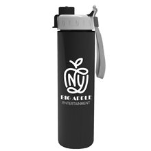 Slim Travel Tumbler 16 oz Double Wall Insulated With Quick Snap Lid