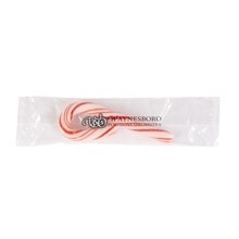 Small Candy Cane w / Clear Label
