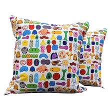 Small Full Color Throw Pillow