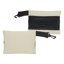 Small Mesh Travel Bag With Clip