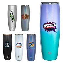 Snowfox(R) 24 oz Beer Glass with Lid, Full Color Digital
