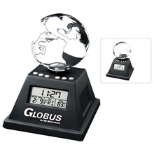 Solar Powered Moving Globe With Alarm Clock