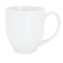 Solid - Color Bistro Ceramic Mug 16 oz White