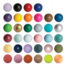 solid color round stress ball