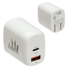 Sonic 20W Fast USB - C PD Charger with Dual Outputs