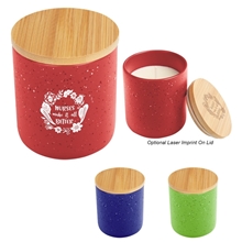 Soy Wax Campfire Candle With Vanilla Scent