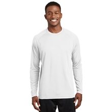Sport - Tek Dry Zone Long Sleeve Raglan T - Shirt - WHITE