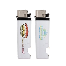 Standard Bottle Opener Lighter W / 4 Color Process