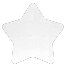 Star Shaped Full Color Microfiber Cleaning Cloths in Polybag