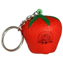 Strawberry Key Chain - Stress Reliever
