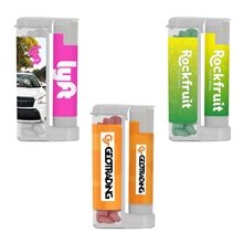 Sugar Free Mints in a Rectangular Flip - Top Duo w / SPF 15 Lip Balm