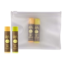 Sun Bum Lip Kit Set Of 2 Lip Balms + Eva Biodegradable Pouch