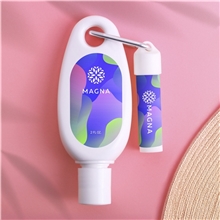 Sunscreen Lip Moisturizer With SPF15 Carabiner Kit