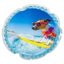 Surfn Dog Round Aqua Pearls(TM) Hot / Cold Pack