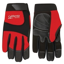 Synthetic Leather Palm Mechanic Style Glove
