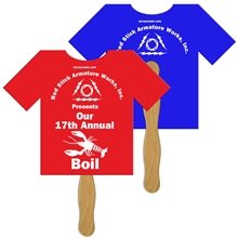 T - Shirt Digital Hand Fan (2 Sides)- Paper Products