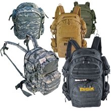 Tactical Heavy Duty Expandable Backpack With MOLLE Straps