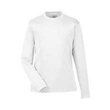 Team 365 Youth Zone Performance Long - Sleeve T - Shirt - WHITE